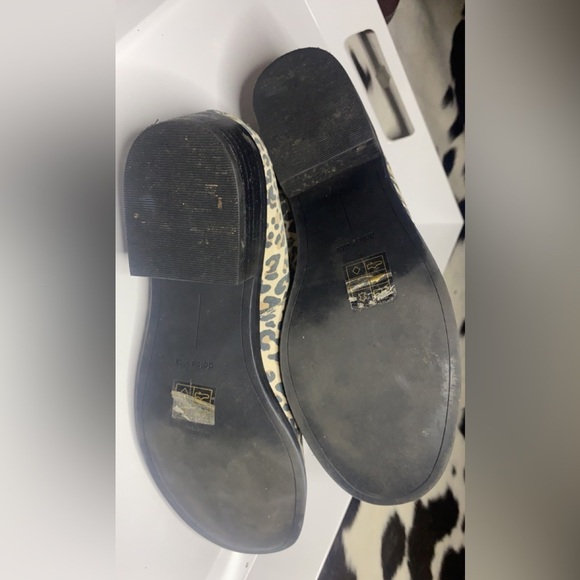 Dolce Vita Women’s Size 8.5 Leopard Ankle Boots Zip Closure Block Heel - Picture 4 of 10